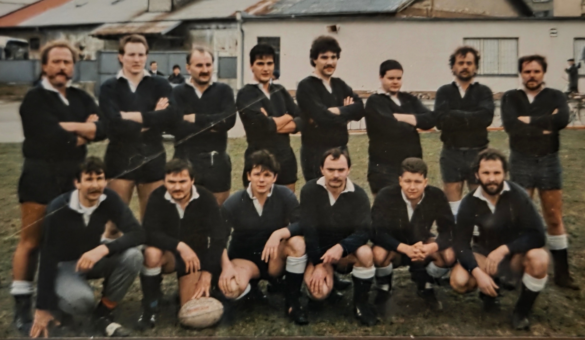 Mannschaftsfoto Rugby Club Hürth - 80er